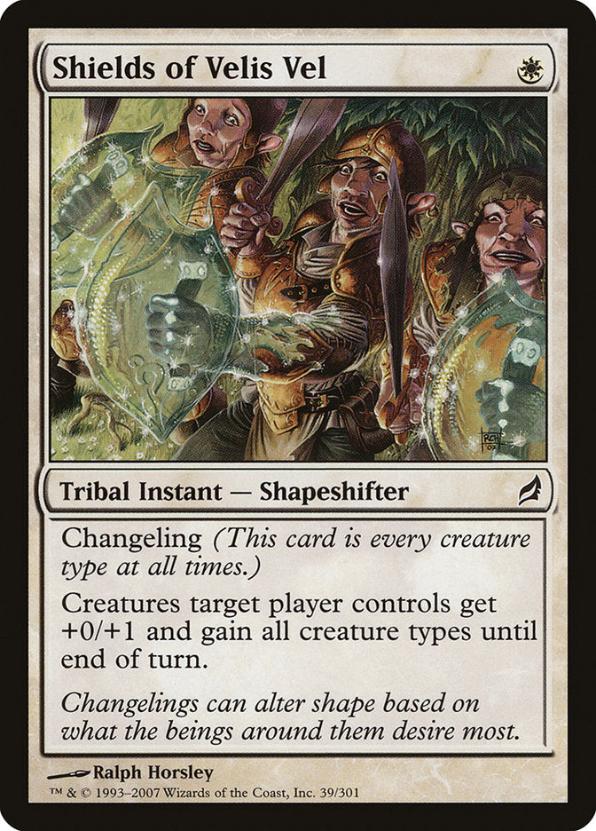 Shields of Velis Vel [Lorwyn] MTG Single Magic: The Gathering | Red Claw Gaming