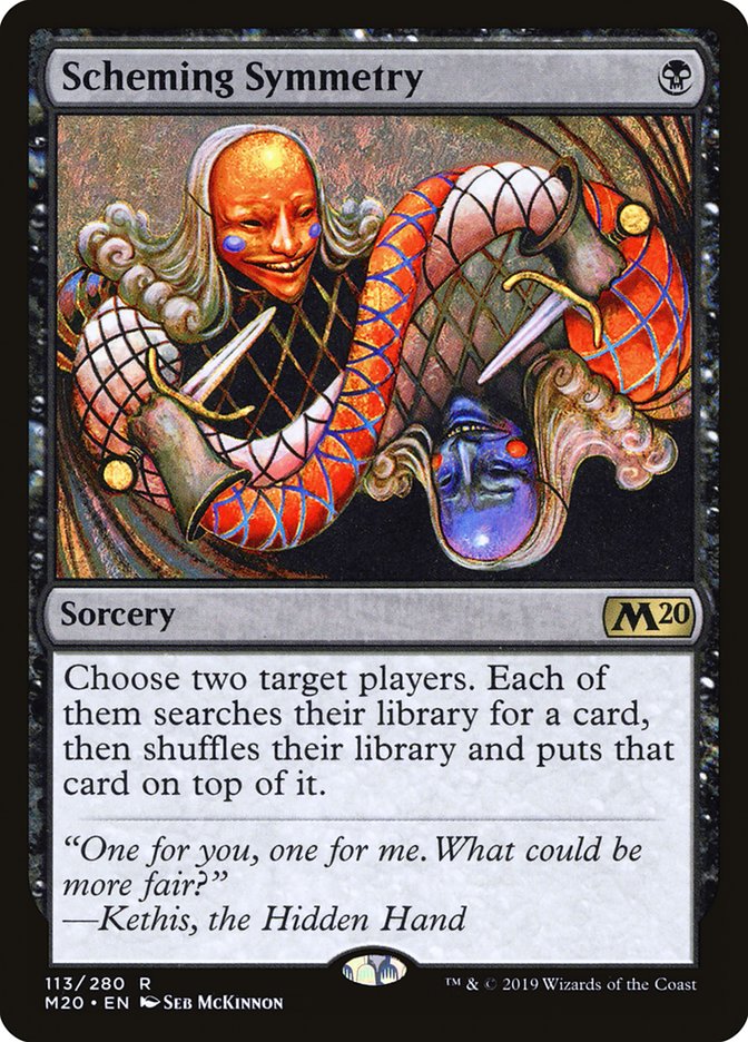 Scheming Symmetry [Core Set 2020] MTG Single Magic: The Gathering | Red Claw Gaming