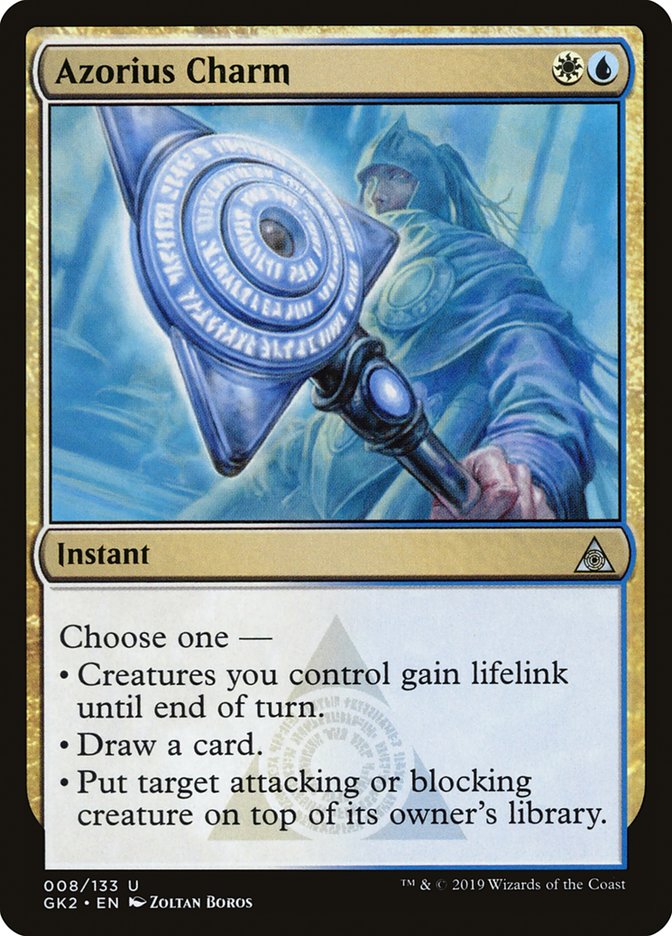 Azorius Charm [Ravnica Allegiance Guild Kit] MTG Single Magic: The Gathering | Red Claw Gaming