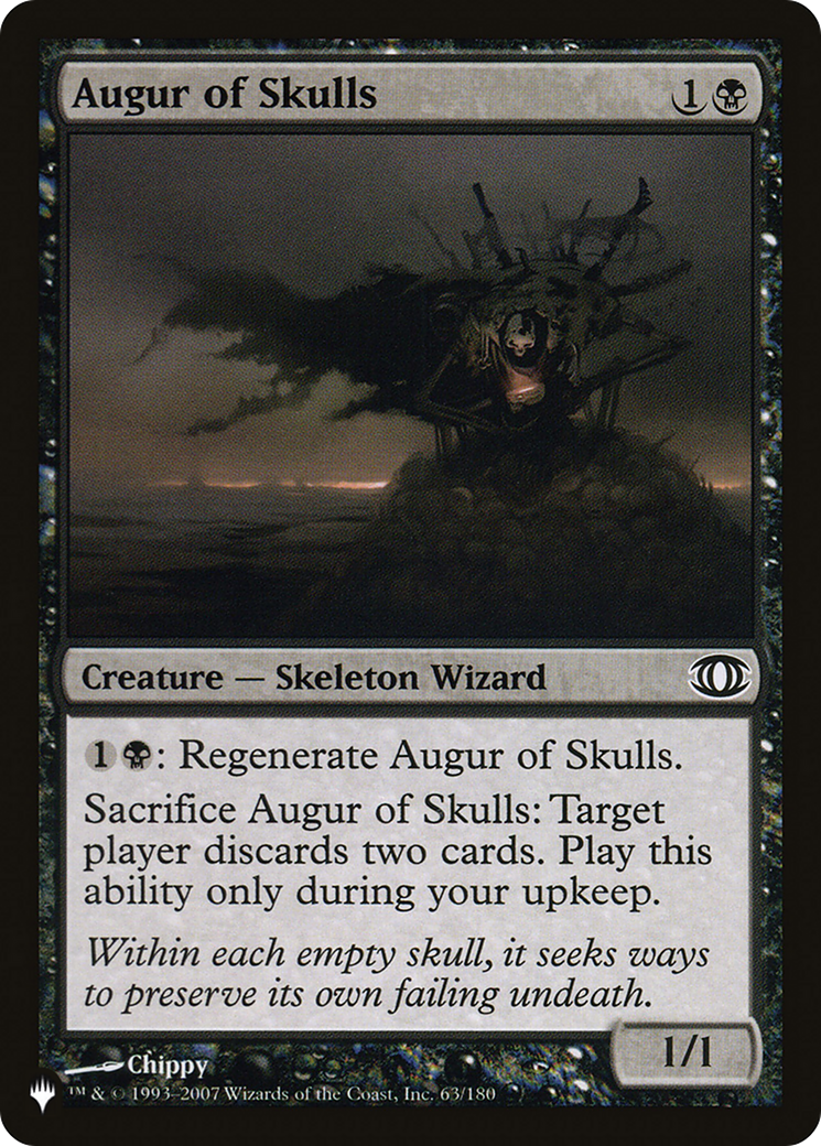 Augur of Skulls [The List] MTG Single Magic: The Gathering | Red Claw Gaming