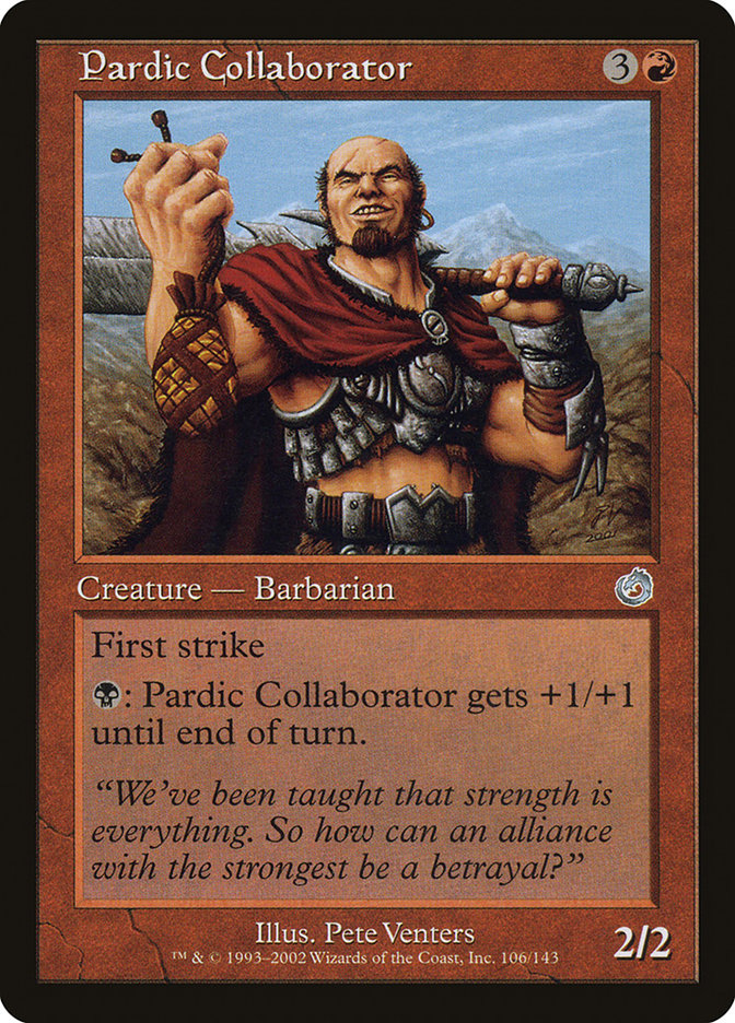 Pardic Collaborator [Torment] MTG Single Magic: The Gathering | Red Claw Gaming