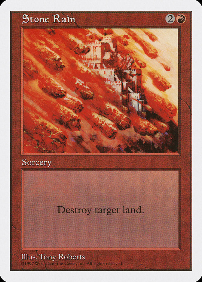 Stone Rain [Fifth Edition] MTG Single Magic: The Gathering | Red Claw Gaming