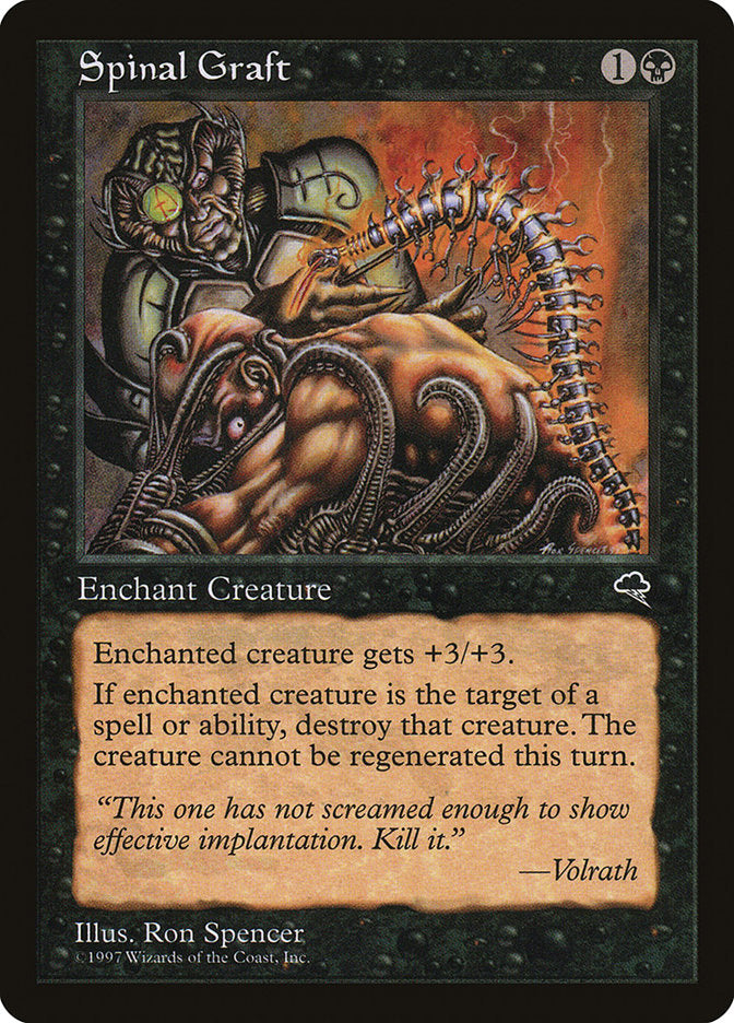 Spinal Graft [Tempest] MTG Single Magic: The Gathering | Red Claw Gaming