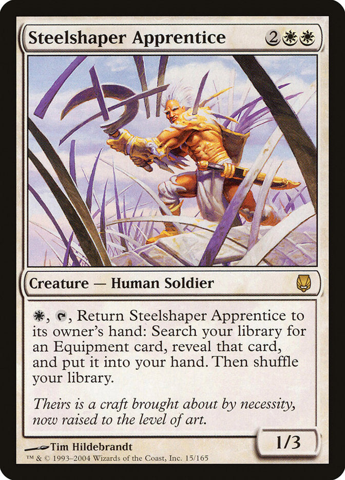 Steelshaper Apprentice [Darksteel] MTG Single Magic: The Gathering | Red Claw Gaming