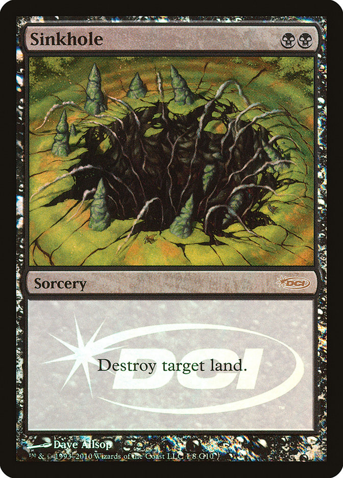 Sinkhole [Judge Gift Cards 2010] MTG Single Magic: The Gathering | Red Claw Gaming