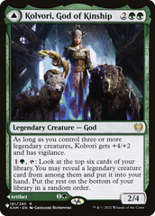 Kolvori, God of Kinship // The Ringhart Crest [Secret Lair: From Cute to Brute] MTG Single Magic: The Gathering | Red Claw Gaming