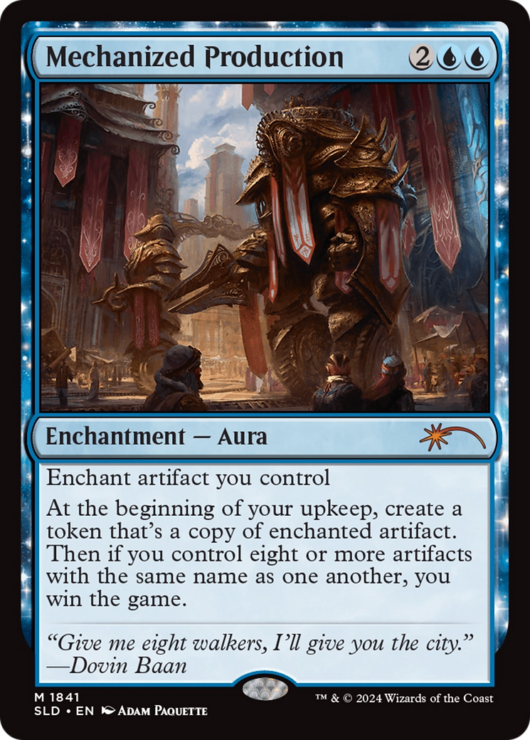 Mechanized Production [Secret Lair Drop Series] MTG Single Magic: The Gathering | Red Claw Gaming