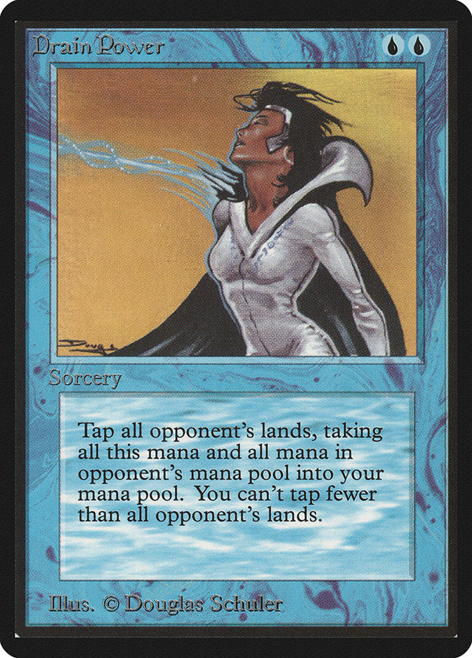 Drain Power [Beta Edition] MTG Single Magic: The Gathering | Red Claw Gaming