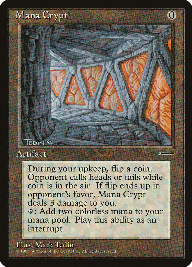 Mana Crypt (Book Promo) [HarperPrism Book Promos] MTG Single Magic: The Gathering | Red Claw Gaming