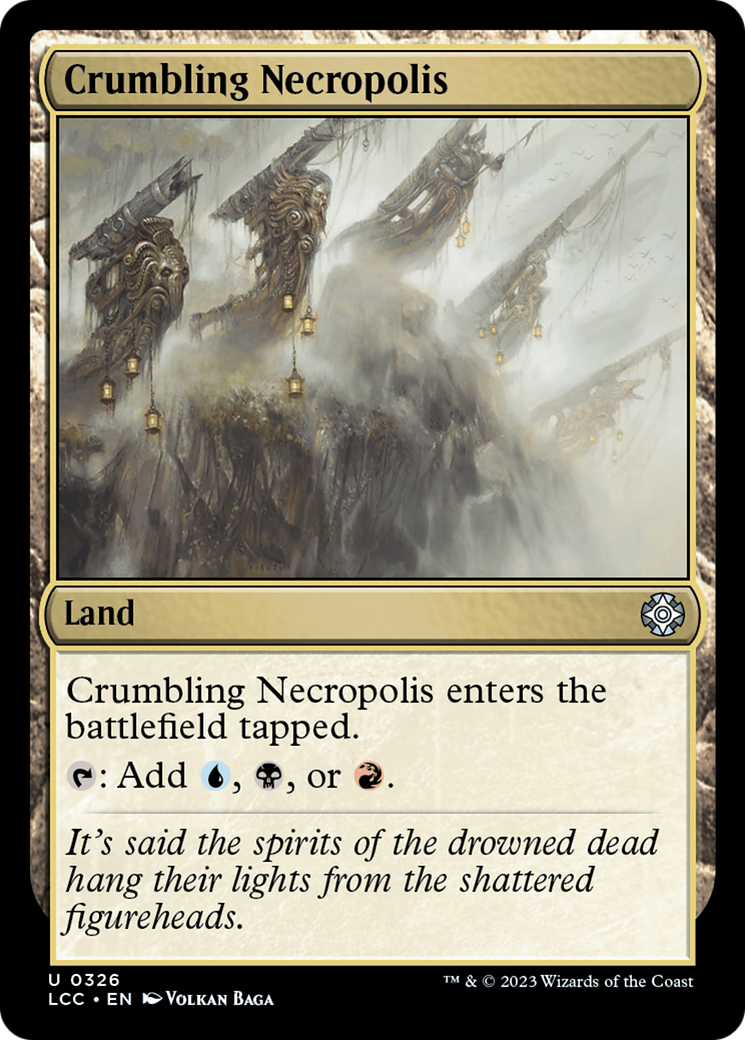 Crumbling Necropolis [The Lost Caverns of Ixalan Commander] MTG Single Magic: The Gathering | Red Claw Gaming