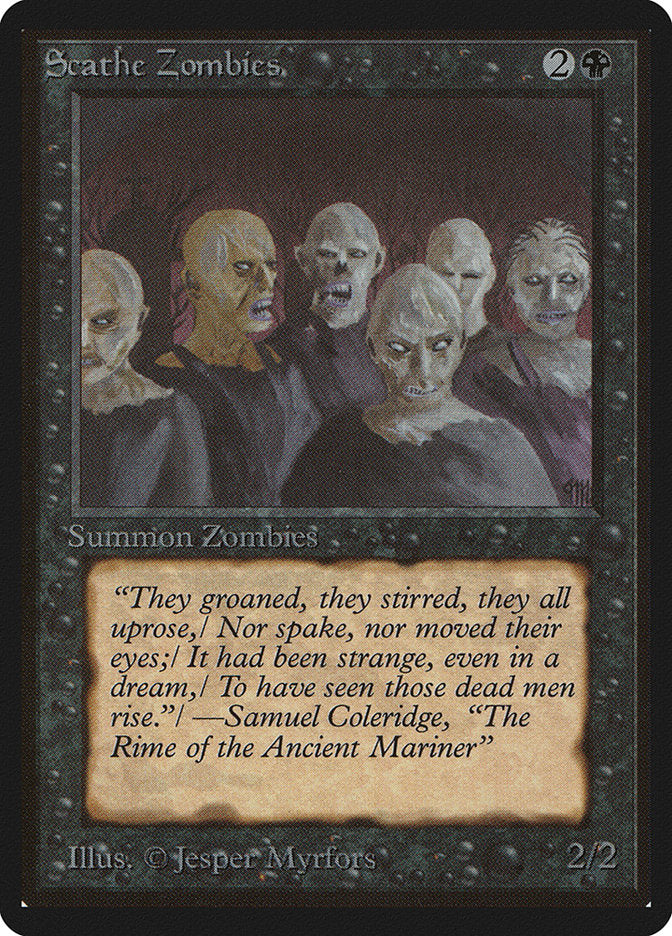 Scathe Zombies [Beta Edition] MTG Single Magic: The Gathering | Red Claw Gaming