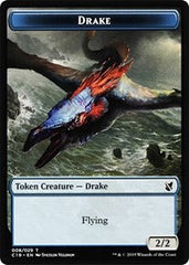 Drake // Human Double-Sided Token [Commander 2019 Tokens] MTG Single Magic: The Gathering | Red Claw Gaming