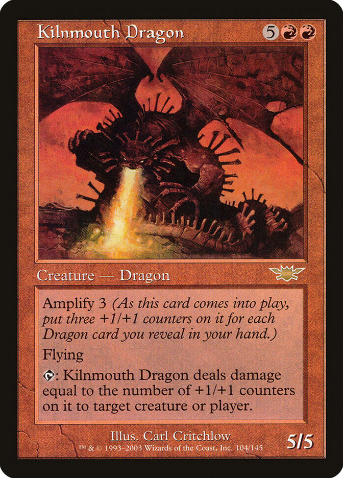 Kilnmouth Dragon [Legions] MTG Single Magic: The Gathering | Red Claw Gaming