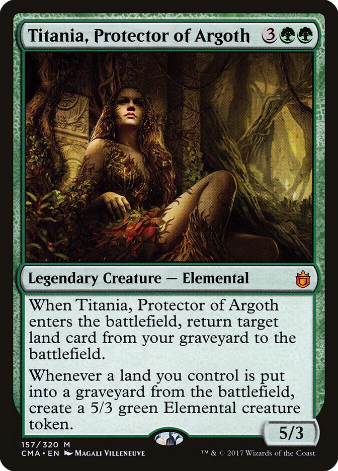 Titania, Protector of Argoth [Commander Anthology] MTG Single Magic: The Gathering | Red Claw Gaming
