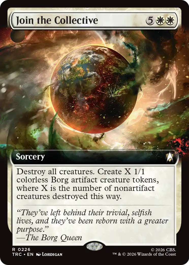 Gagh Slinger (Extended Art) [Star Trek Commander] MTG Single Magic: The Gathering | Red Claw Gaming