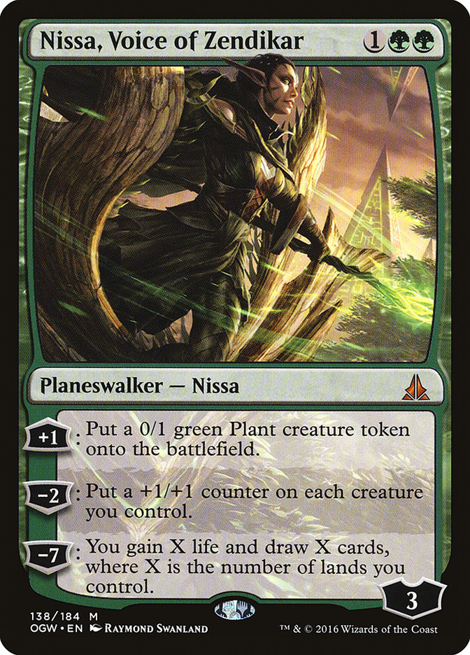 Nissa, Voice of Zendikar [Oath of the Gatewatch] MTG Single Magic: The Gathering | Red Claw Gaming