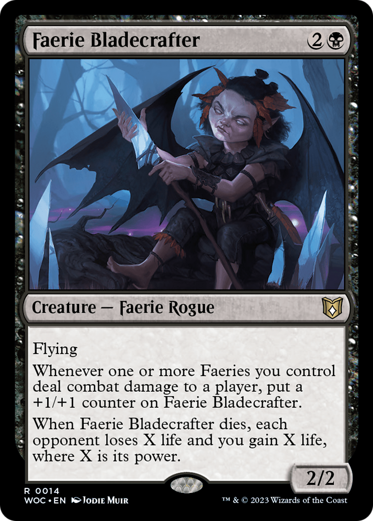 Faerie Bladecrafter [Wilds of Eldraine Commander] MTG Single Magic: The Gathering | Red Claw Gaming
