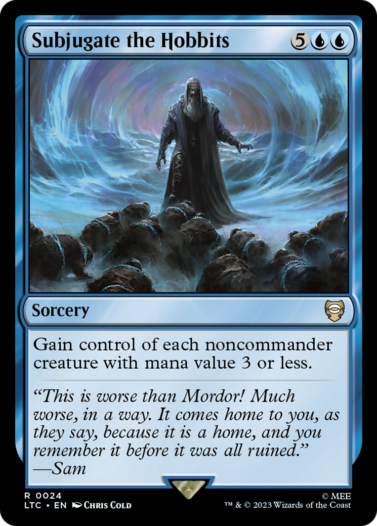 Subjugate the Hobbits [The Lord of the Rings: Tales of Middle-Earth Commander] MTG Single Magic: The Gathering | Red Claw Gaming