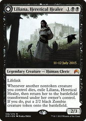 Liliana, Heretical Healer // Liliana, Defiant Necromancer [Magic Origins Prerelease Promos] MTG Single Magic: The Gathering | Red Claw Gaming