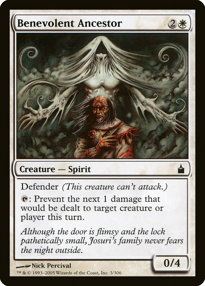 Benevolent Ancestor [Ravnica: City of Guilds] MTG Single Magic: The Gathering | Red Claw Gaming