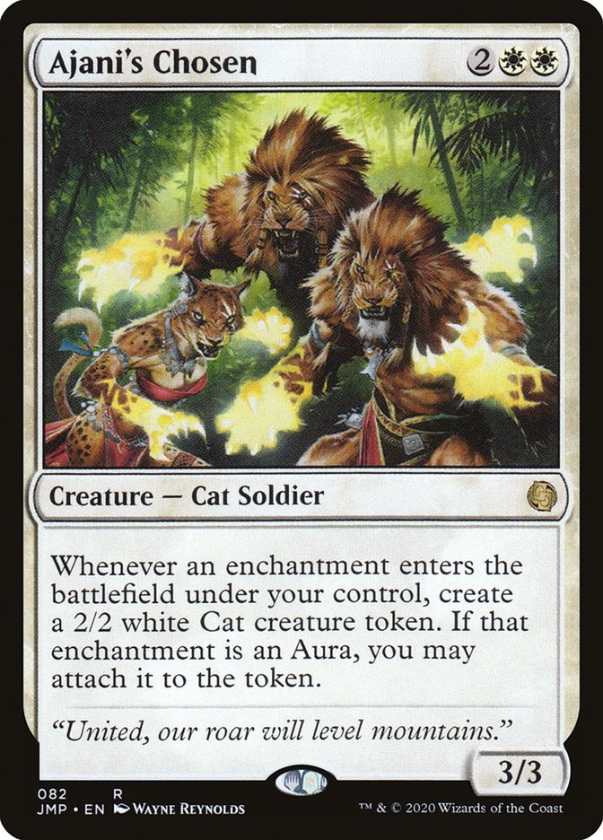 Ajani's Chosen [Jumpstart] MTG Single Magic: The Gathering | Red Claw Gaming