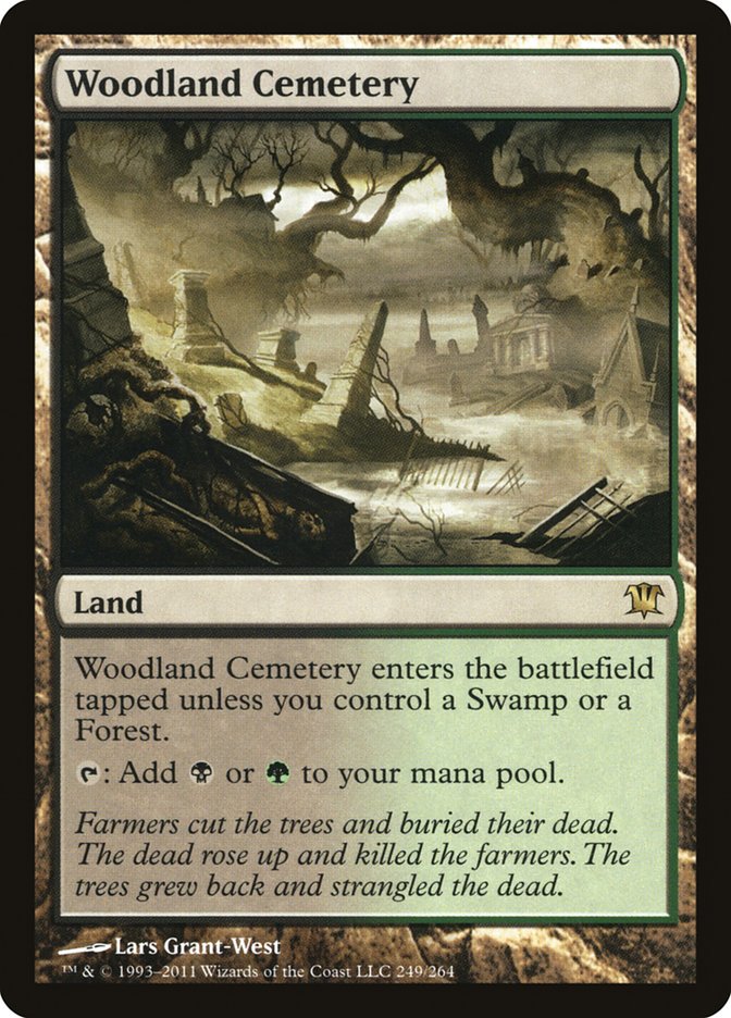 Woodland Cemetery [Innistrad] MTG Single Magic: The Gathering | Red Claw Gaming