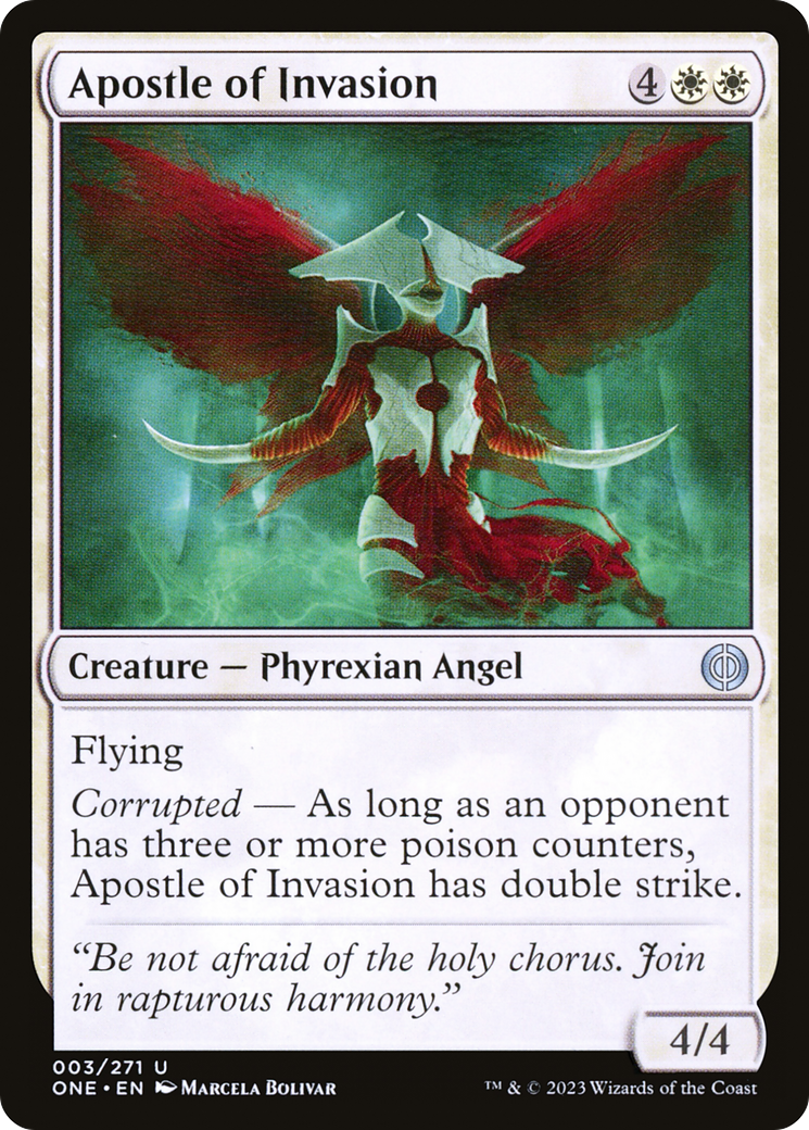 Apostle of Invasion [Phyrexia: All Will Be One] MTG Single Magic: The Gathering | Red Claw Gaming