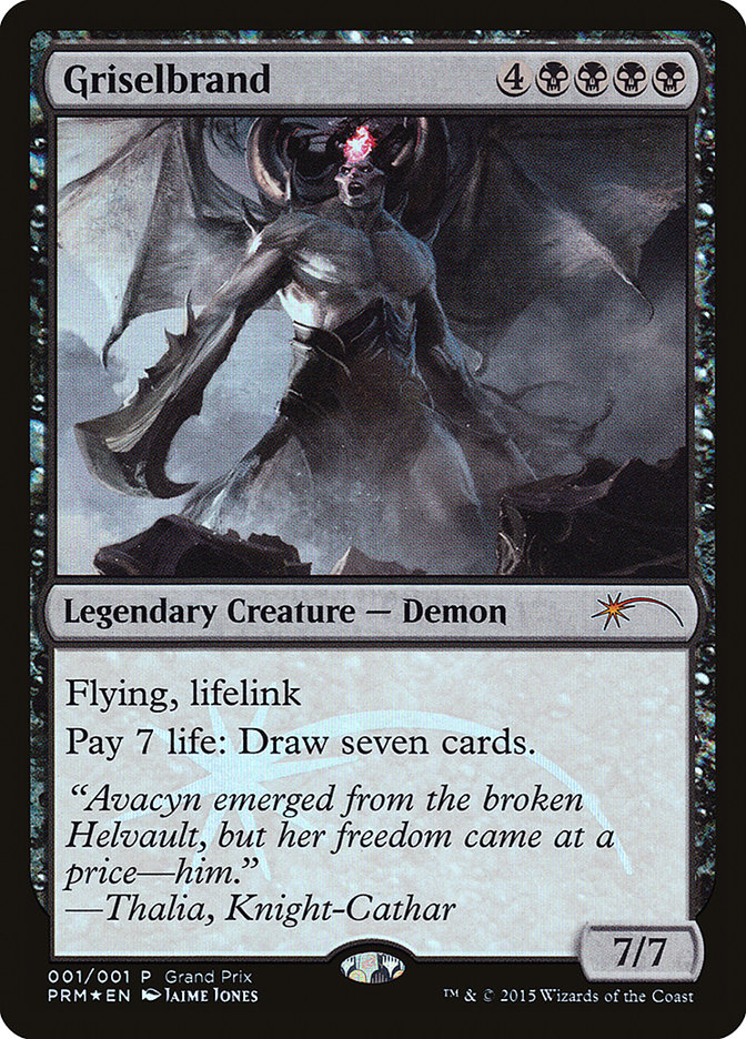 Griselbrand [Grand Prix Promos] MTG Single Magic: The Gathering | Red Claw Gaming