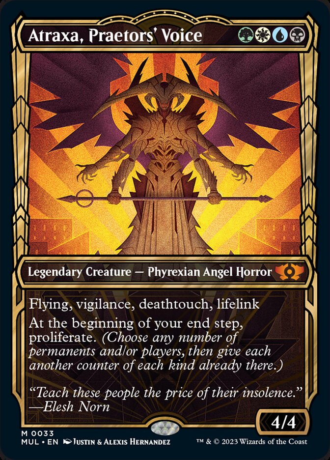Atraxa, Praetors' Voice [Multiverse Legends] MTG Single Magic: The Gathering | Red Claw Gaming