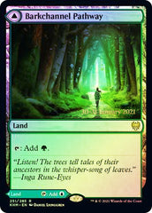 Barkchannel Pathway // Tidechannel Pathway [Kaldheim Prerelease Promos] MTG Single Magic: The Gathering | Red Claw Gaming