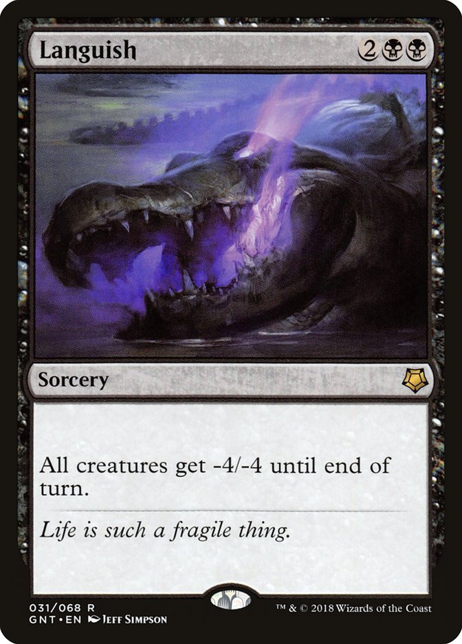 Languish [Game Night 2018] MTG Single Magic: The Gathering | Red Claw Gaming
