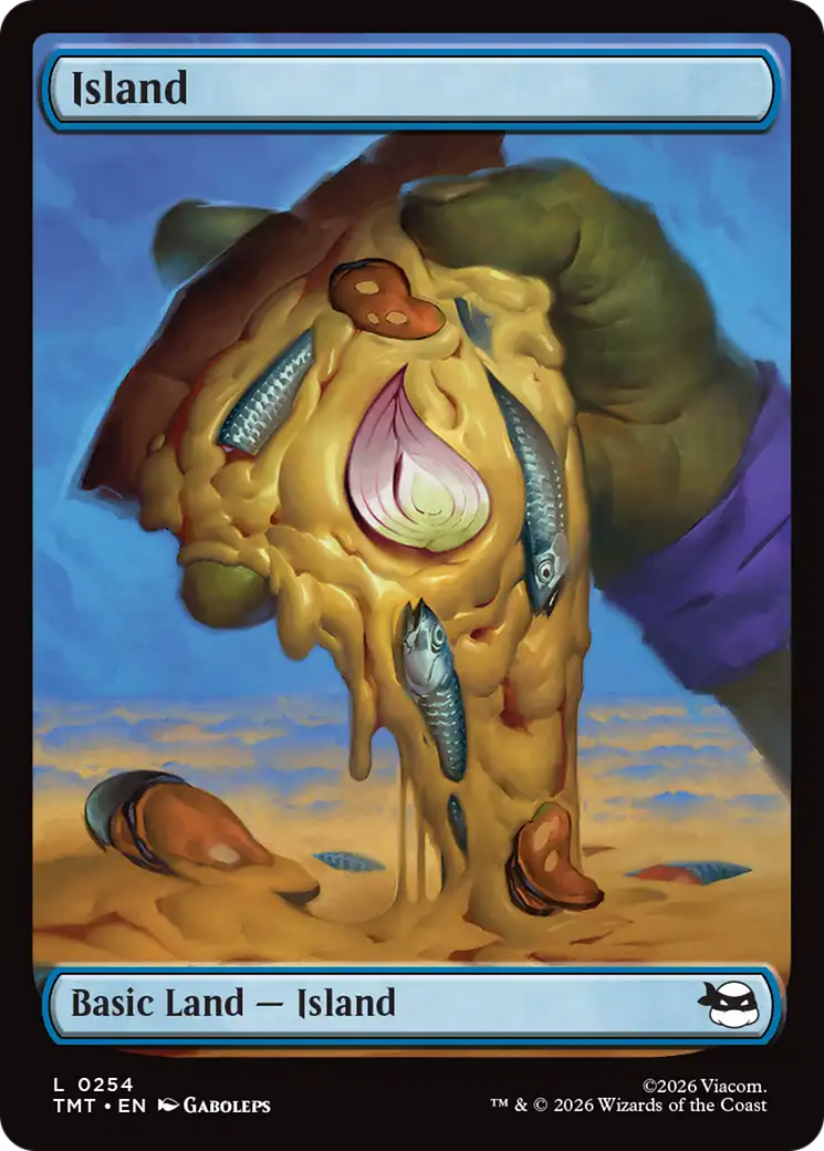 Island (0254) [Teenage Mutant Ninja Turtles] MTG Single Magic: The Gathering | Red Claw Gaming