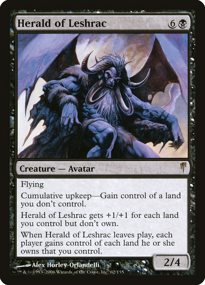 Herald of Leshrac [Coldsnap] MTG Single Magic: The Gathering | Red Claw Gaming
