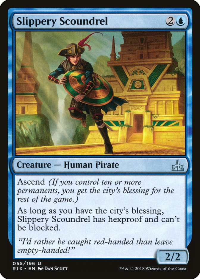 Slippery Scoundrel [Rivals of Ixalan] MTG Single Magic: The Gathering | Red Claw Gaming