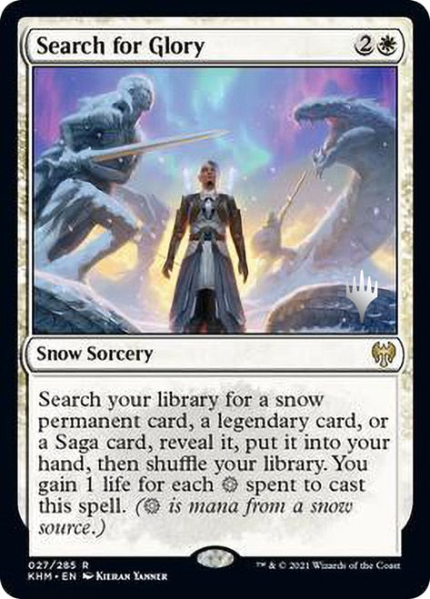 Search For Glory (Promo Pack) [Kaldheim Promos] MTG Single Magic: The Gathering | Red Claw Gaming
