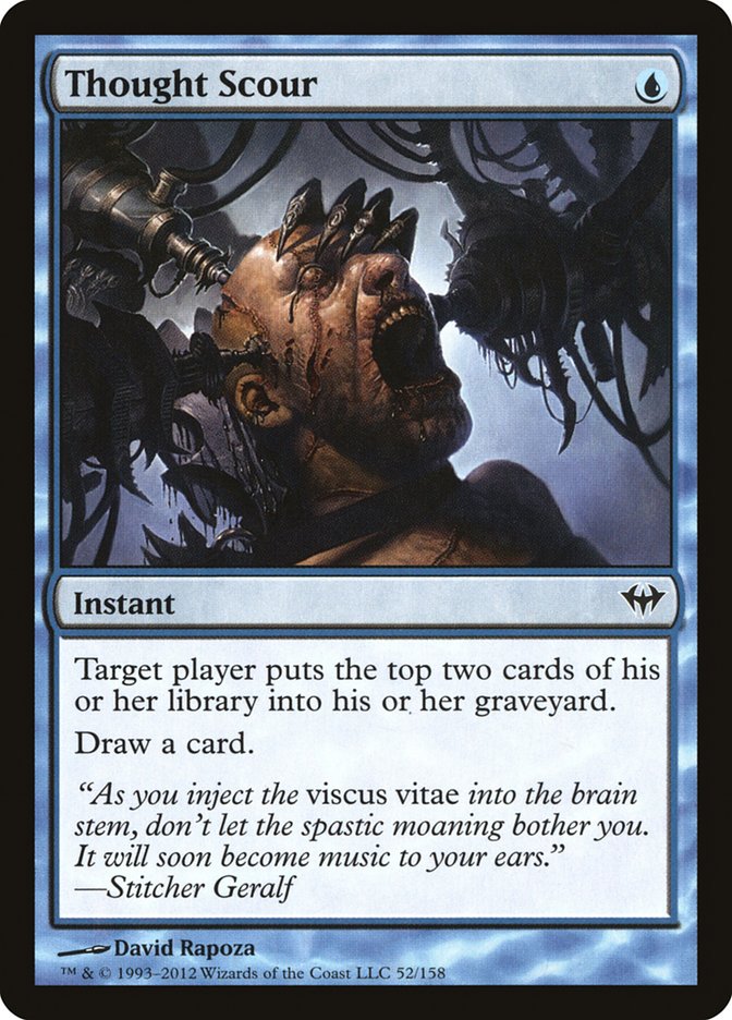 Thought Scour [Dark Ascension] MTG Single Magic: The Gathering | Red Claw Gaming