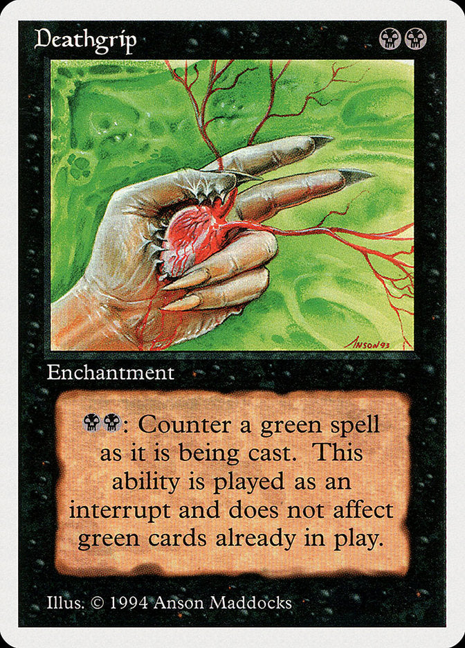 Deathgrip [Summer Magic / Edgar] MTG Single Magic: The Gathering | Red Claw Gaming