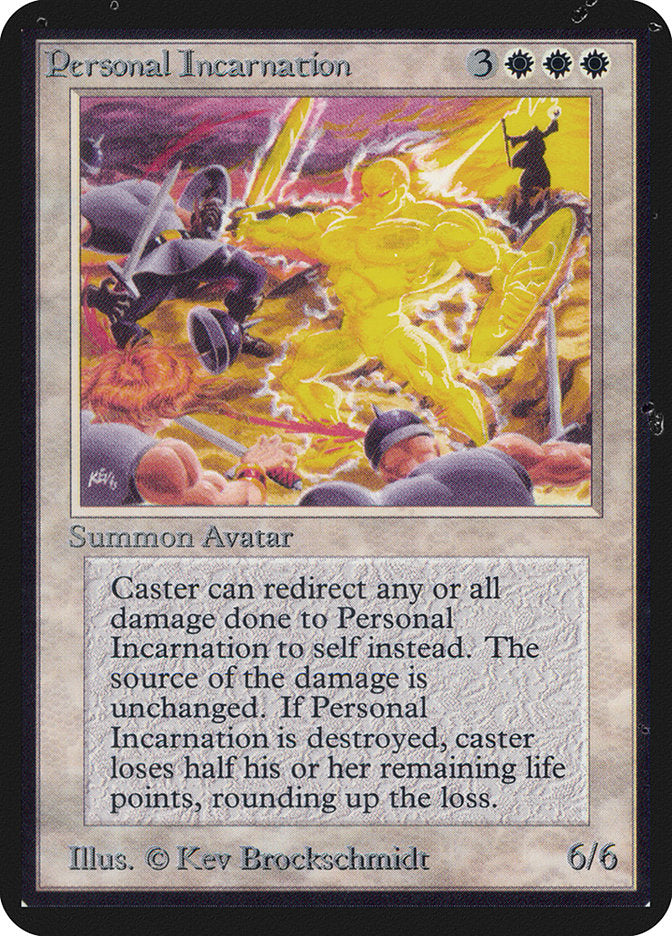 Personal Incarnation [Alpha Edition] MTG Single Magic: The Gathering | Red Claw Gaming