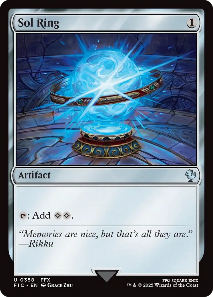 Sol Ring (0358) [FINAL FANTASY Commander] MTG Single Magic: The Gathering | Red Claw Gaming