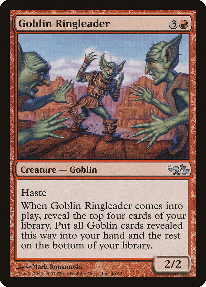 Goblin Ringleader [Duel Decks: Elves vs. Goblins] MTG Single Magic: The Gathering | Red Claw Gaming