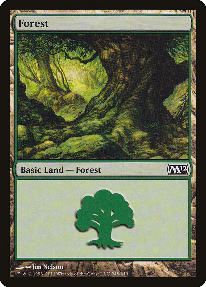 Forest (248) [Magic 2012] MTG Single Magic: The Gathering | Red Claw Gaming