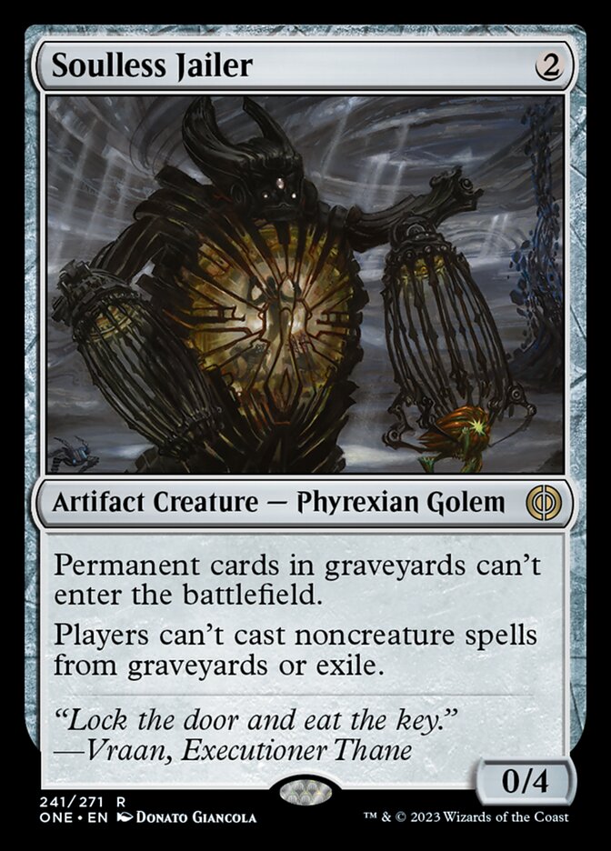 Soulless Jailer [Phyrexia: All Will Be One] MTG Single Magic: The Gathering | Red Claw Gaming