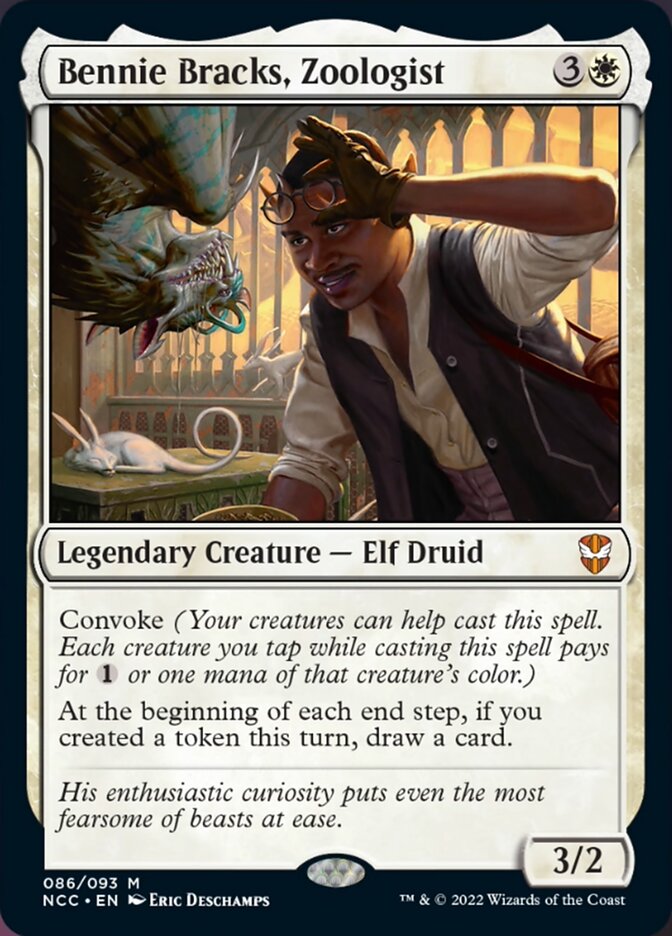 Bennie Bracks, Zoologist [Streets of New Capenna Commander] MTG Single Magic: The Gathering | Red Claw Gaming