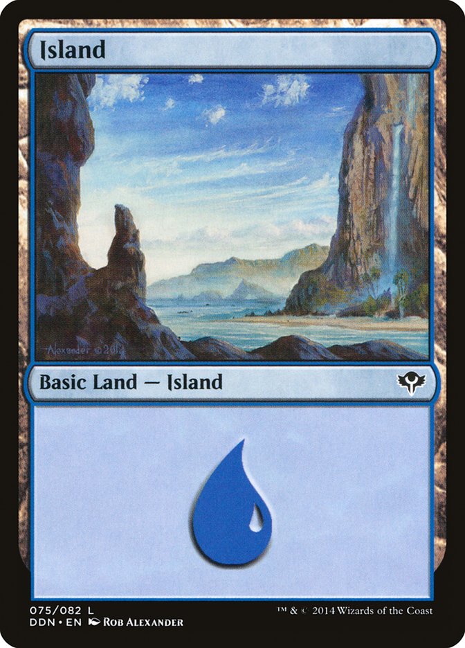 Island (75) [Duel Decks: Speed vs. Cunning] MTG Single Magic: The Gathering | Red Claw Gaming