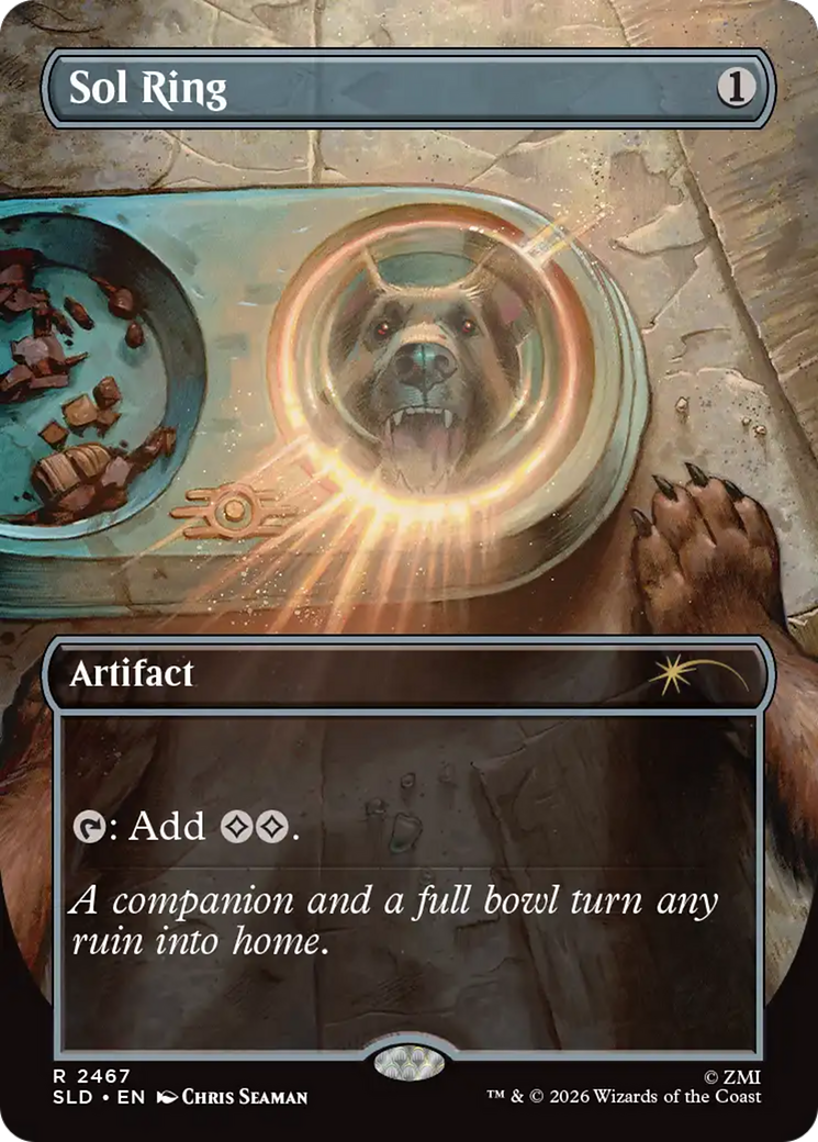 Sol Ring (2467) [Secret Lair Drop Series] MTG Single Magic: The Gathering | Red Claw Gaming