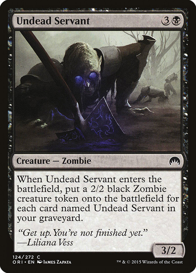 Undead Servant [Magic Origins] MTG Single Magic: The Gathering | Red Claw Gaming