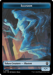 Illusion // Servo Double-Sided Token [Modern Horizons 3 Commander Tokens] MTG Single Magic: The Gathering | Red Claw Gaming