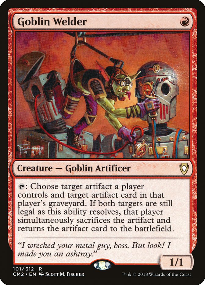 Goblin Welder [Commander Anthology Volume II] MTG Single Magic: The Gathering | Red Claw Gaming