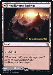 Needleverge Pathway // Pillarverge Pathway [Zendikar Rising Prerelease Promos] MTG Single Magic: The Gathering | Red Claw Gaming