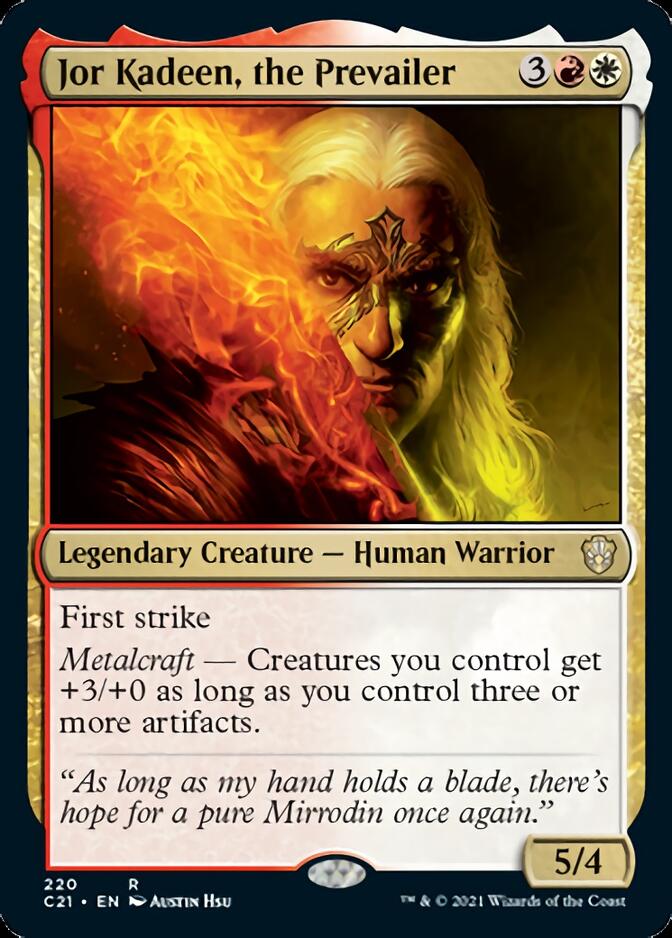 Jor Kadeen, the Prevailer [Commander 2021] MTG Single Magic: The Gathering | Red Claw Gaming